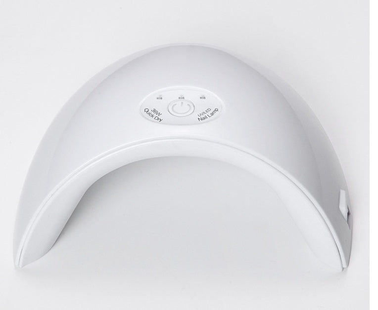 Led UV Lamp 12pcs LED Nail Dryer for ALL Nail Gel Polish Manicure With Timer button Sensor Nail Art Tools - Novair-product name