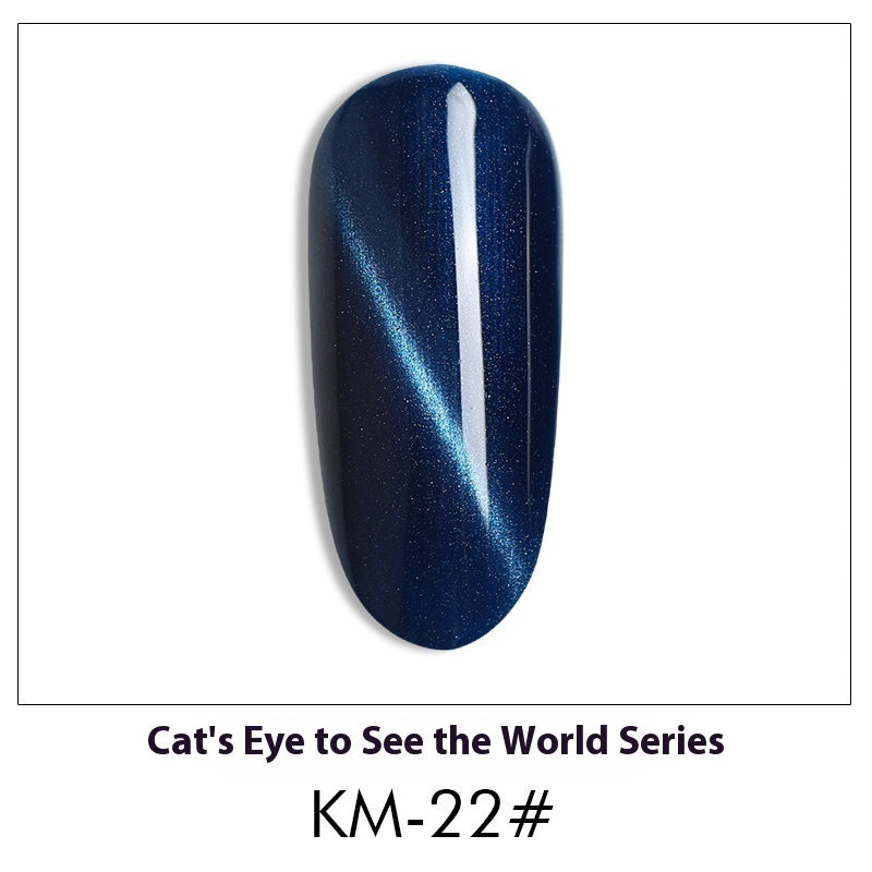 New 36 Colors Suit White Phototherapy Plastic Cat Eye Series Nail Polish Gel - Novair-product name