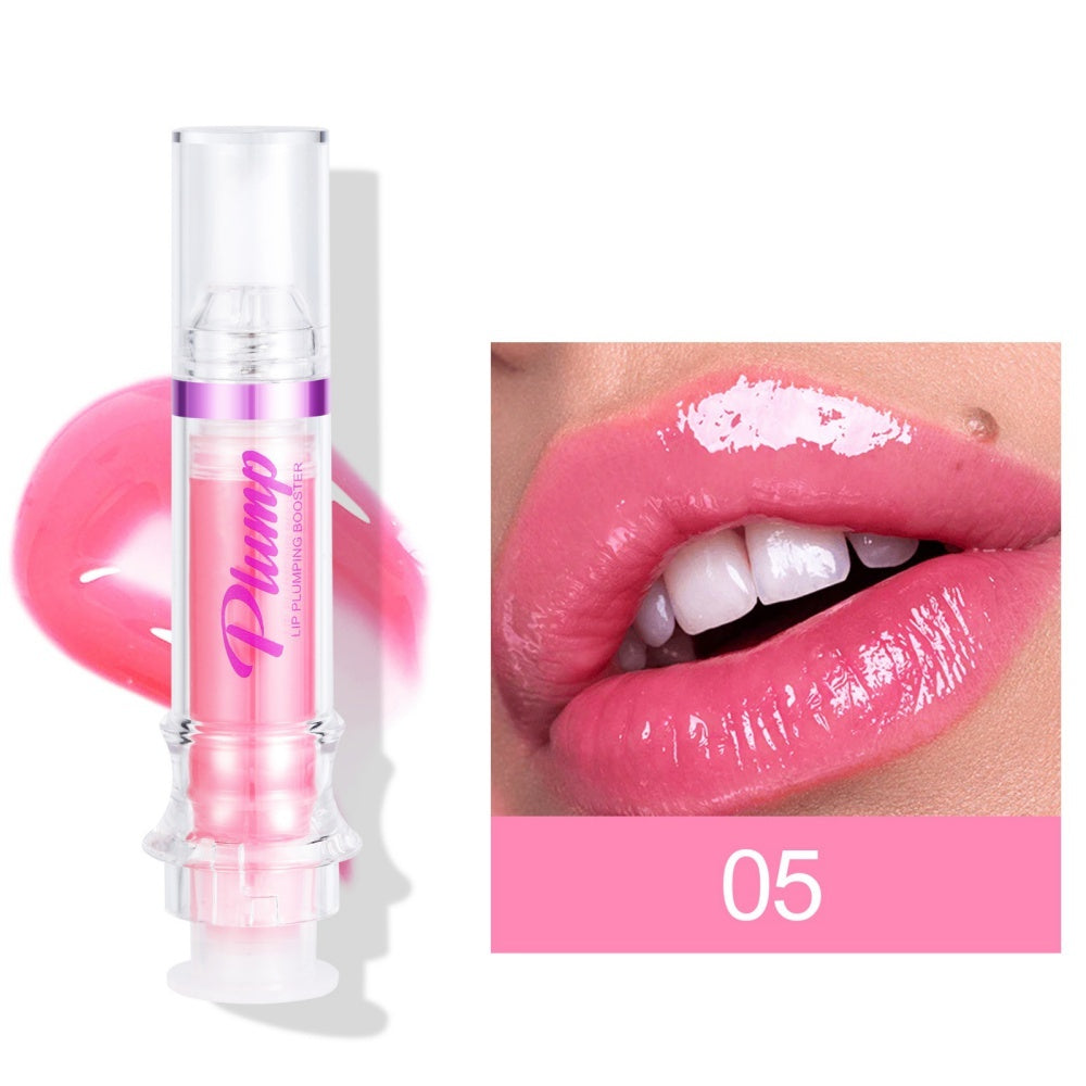 New Tube Lip Rich Lip Color Slightly Spicy Lip Honey Lip Glass Mirror Face Lip Mirror Liquid Lipstick - Novair-product name