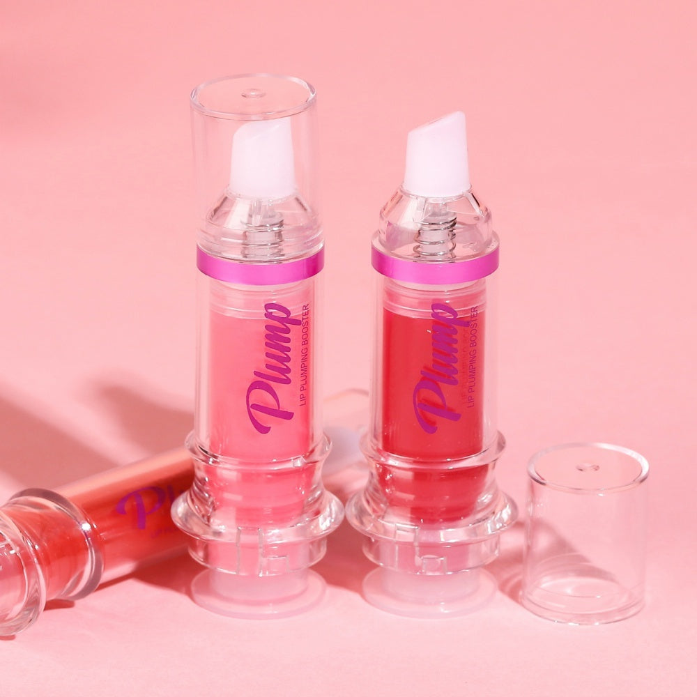 New Tube Lip Rich Lip Color Slightly Spicy Lip Honey Lip Glass Mirror Face Lip Mirror Liquid Lipstick - Novair-product name