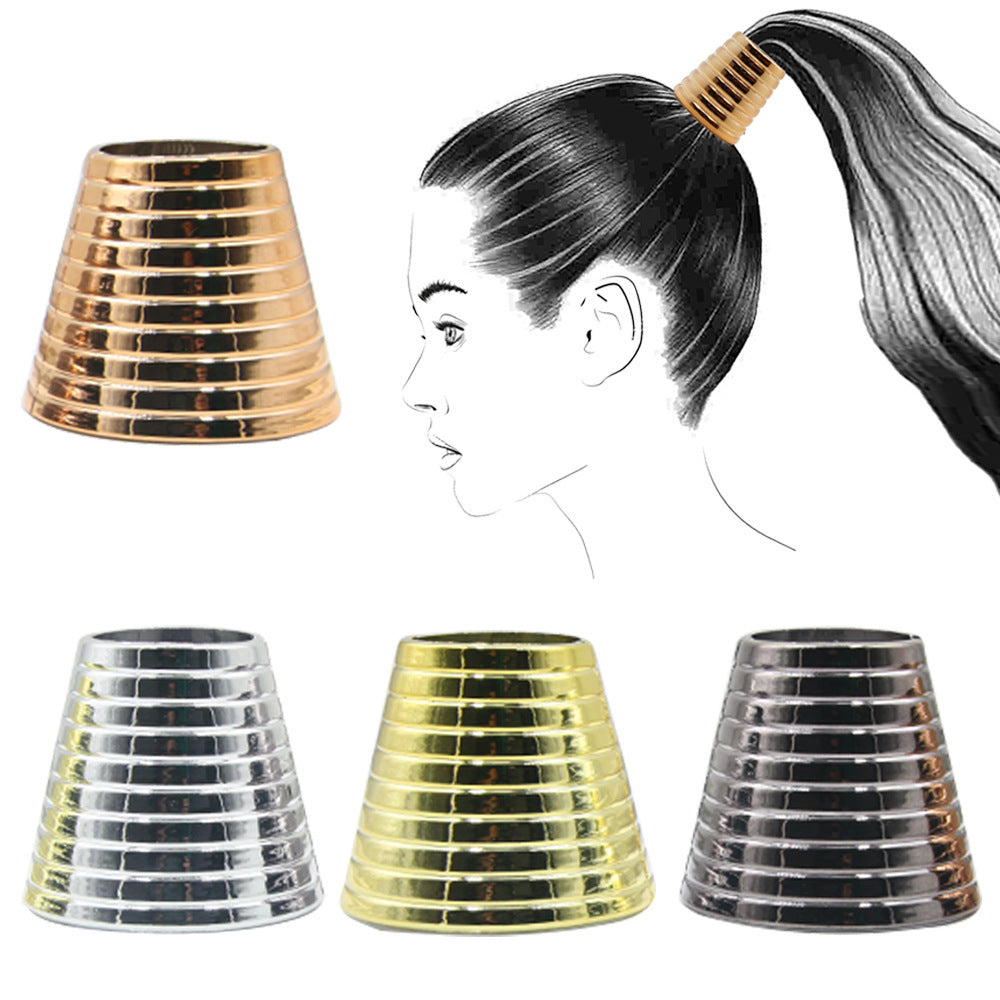 All-match Fashion Toothy Imitation Metal Hair Tie