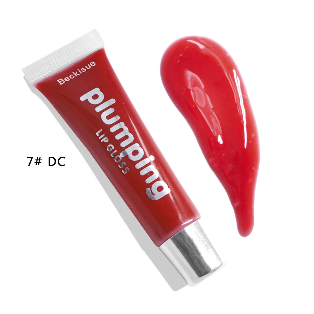 Wet Cherry Gloss Plumping Lip gloss Lip Plumper Makeup Big Lip Gloss Moisturizer Plump Volume Shiny Vitamin E Mineral Oil - Novair-product name
