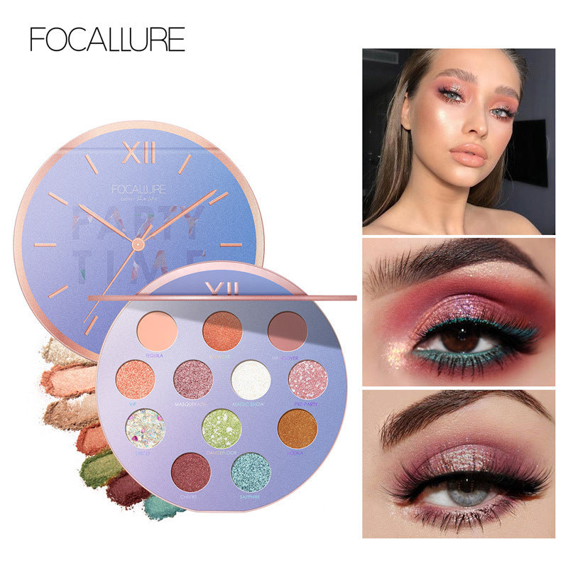 Time Eyeshadow Palette 12 Color Eyeshadow - Novair-product name
