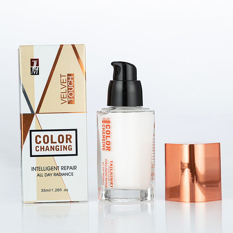 Warm skin tone liquid foundation - Novair-product name