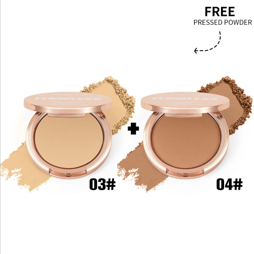 PHOFAY Matte Setting Pressed Powder - Novair-product name