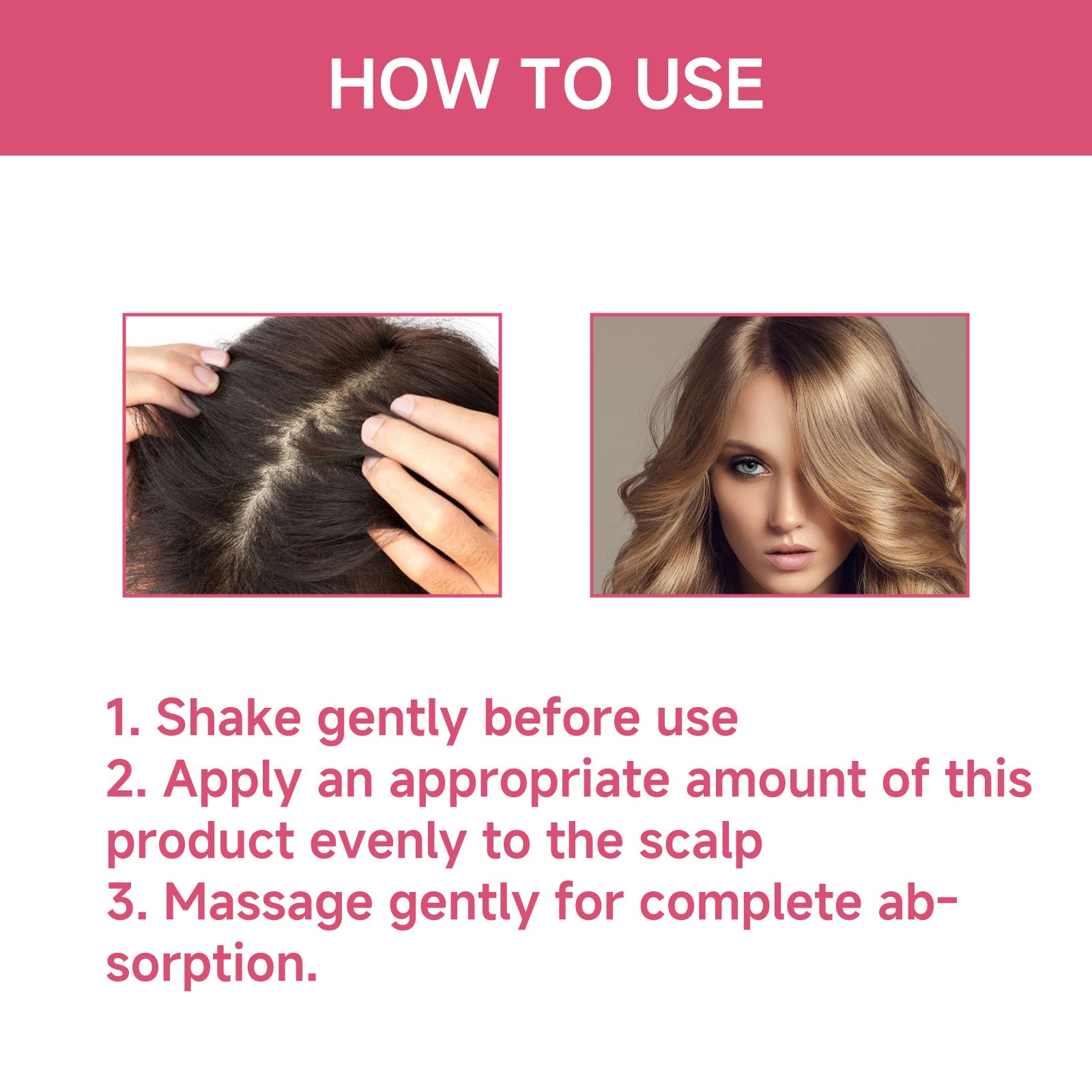 Hair Care Essential Oil Nourishes Frizzy Tail, Smooth Hair, Light Fragrance, Refreshing, Non-Sticky And Glossy Hair Care Essential Oil - Novair-product name
