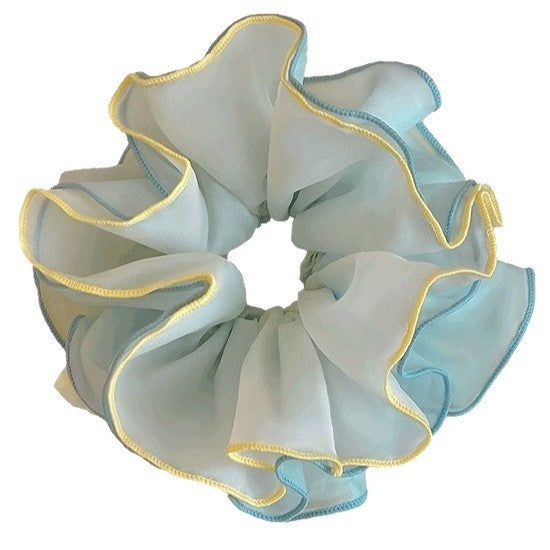 Summer Refreshing Contrast Color High-end Rubber Band Female Hair Accessories