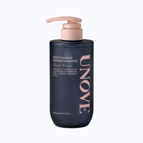 UNOVE DEEP DAMAGE REPAIR SHAMPOO 500ml #Sweet Breeze