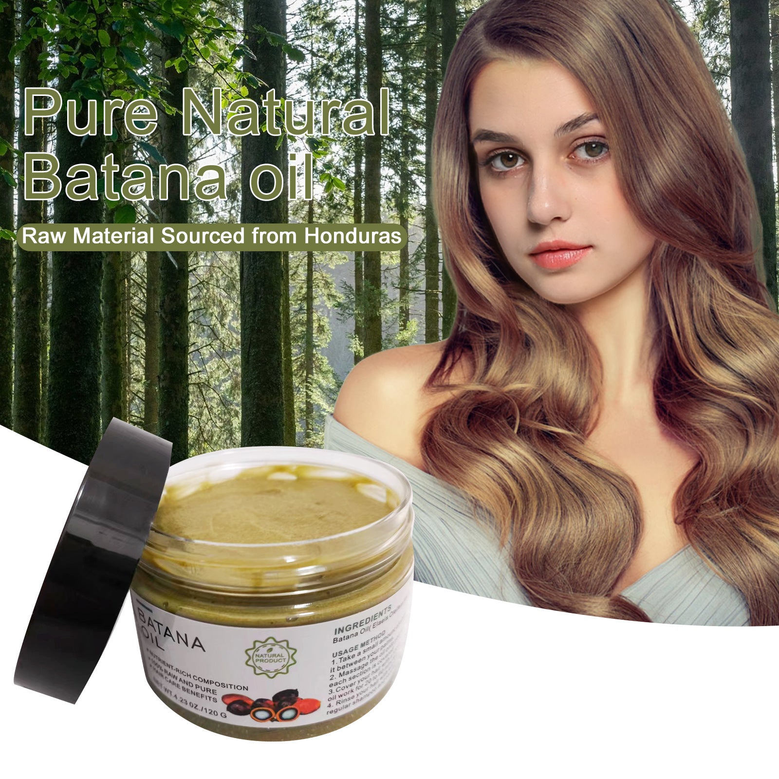 Batana Hair Care Essential Oil Hair Mask - Novair-product name