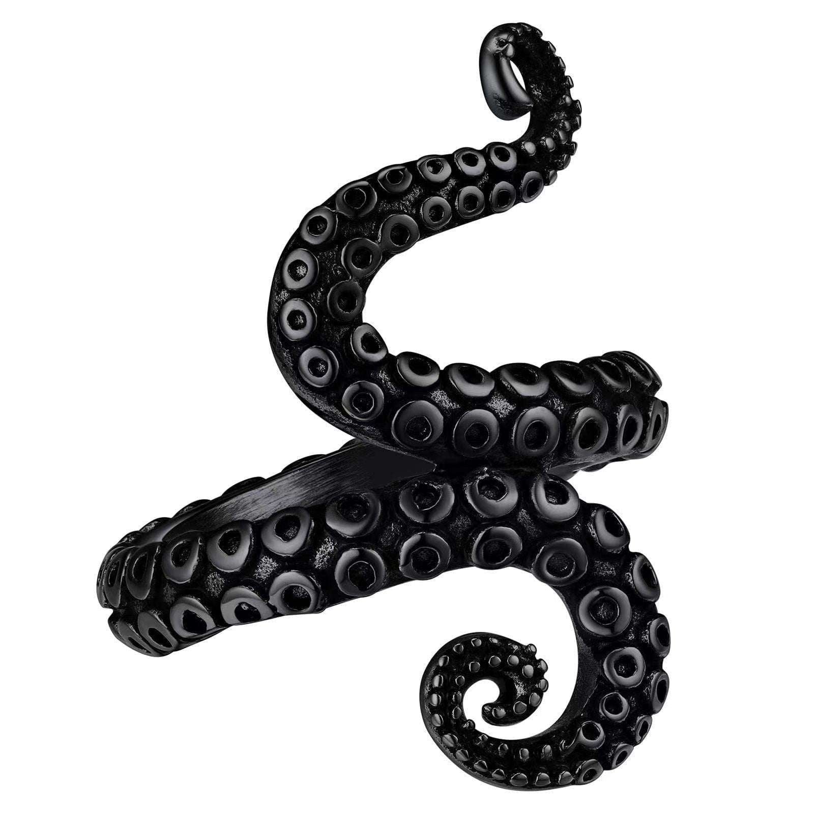 European And American Retro Personalized Octopus Punk Ring Trend - Novair-product name