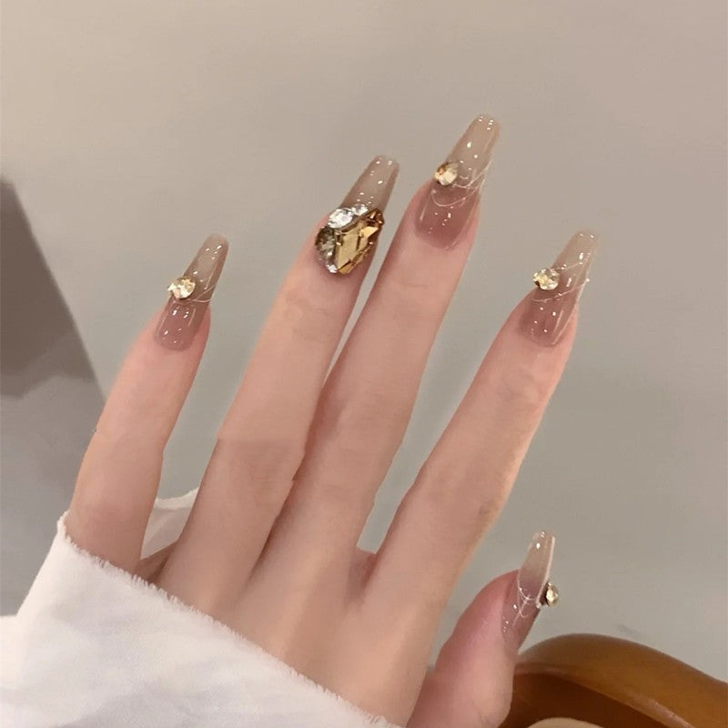 Fake Nails Should Be Champagne With Astringency - Novair-product name
