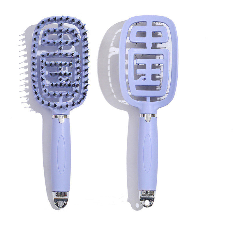 Home Fashion Simple Plastic Fluffy Hair Styling Comb