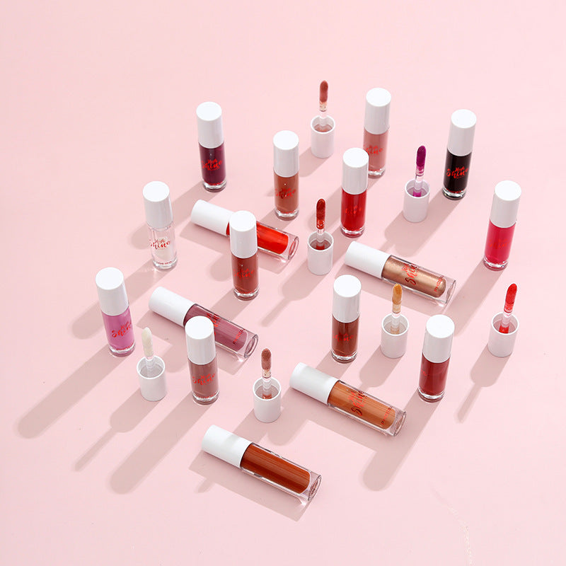 Solid Jelly Lipstick Crystal Lip Balm Water Wave Mirror Lip Gloss Long Lasting Moisturizing Lip Glaze Lip Care Makeup - Novair