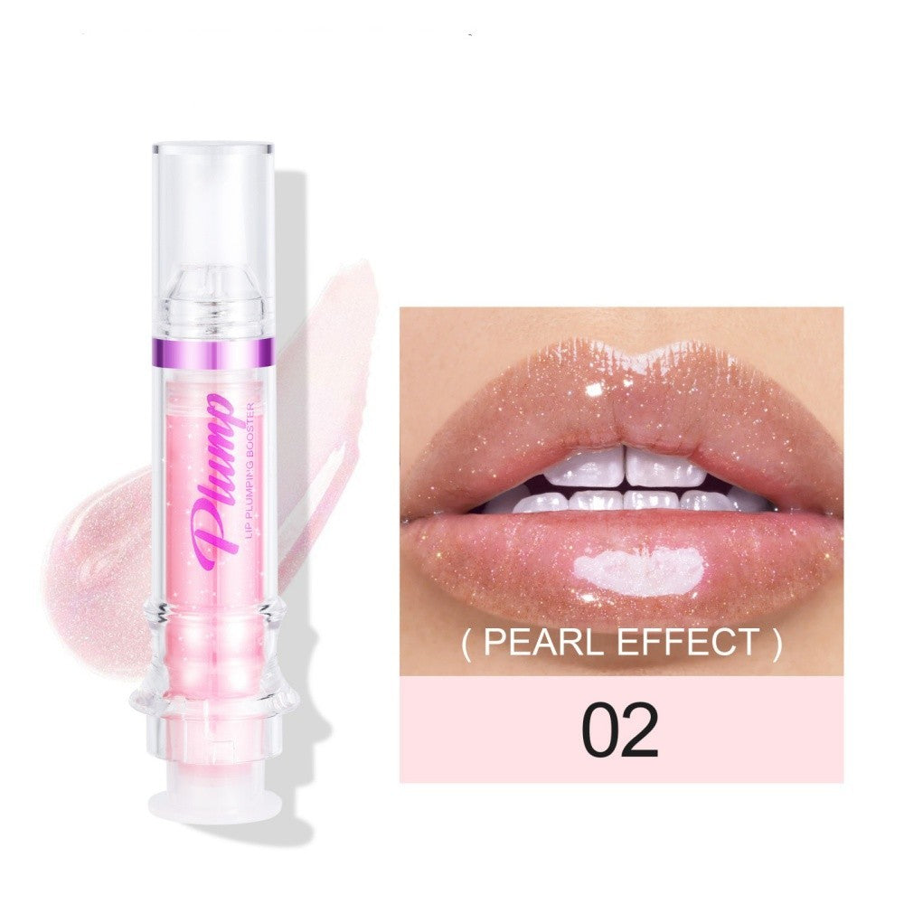 New Tube Lip Rich Lip Color Slightly Spicy Lip Honey Lip Glass Mirror Face Lip Mirror Liquid Lipstick - Novair-product name