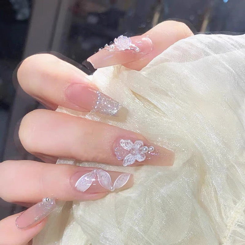 Fake Nails Can Take Ancient Camellia Streamers - Novair-product name