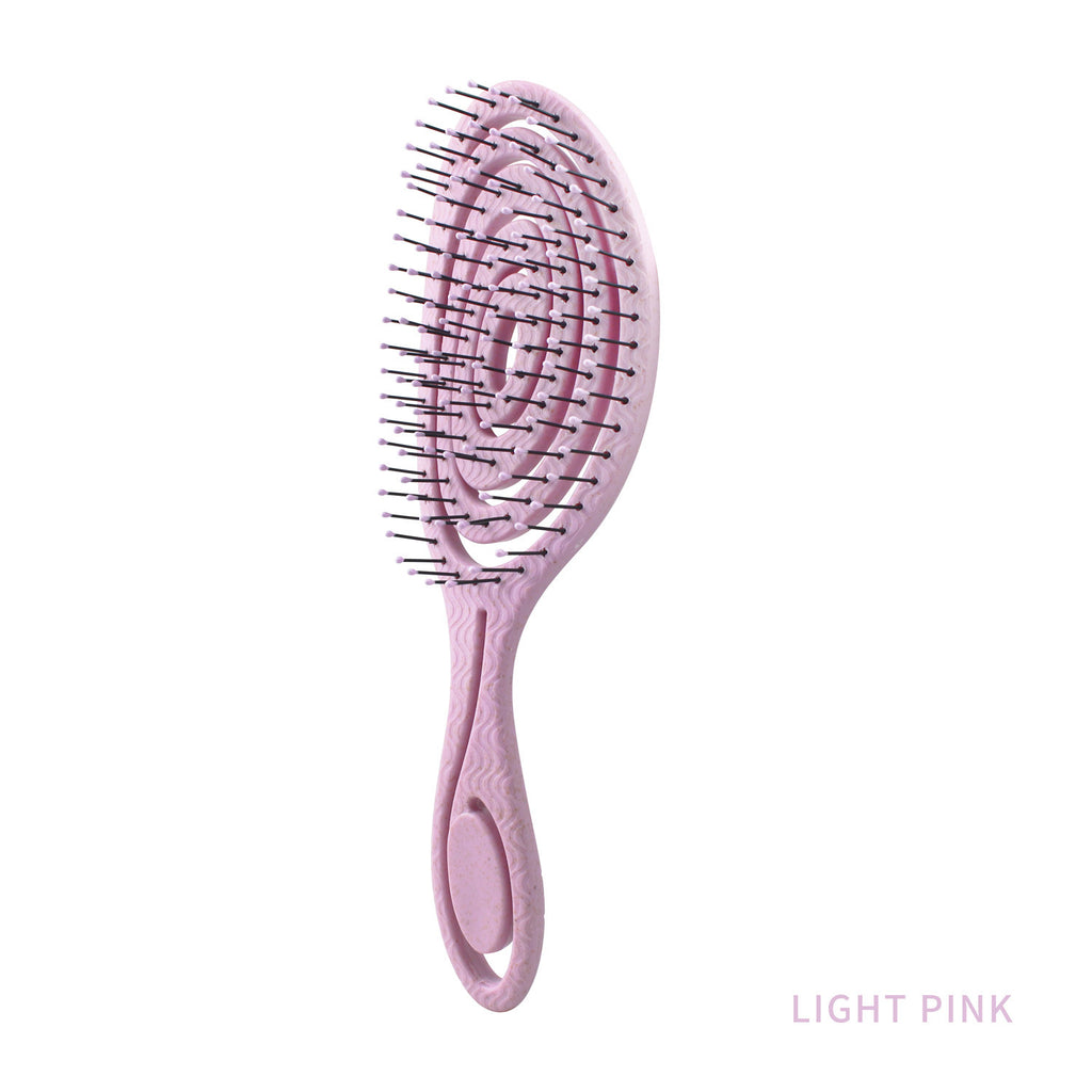 Oval Hollow Mosquito-repellent Incense Styling Hairdressing Comb
