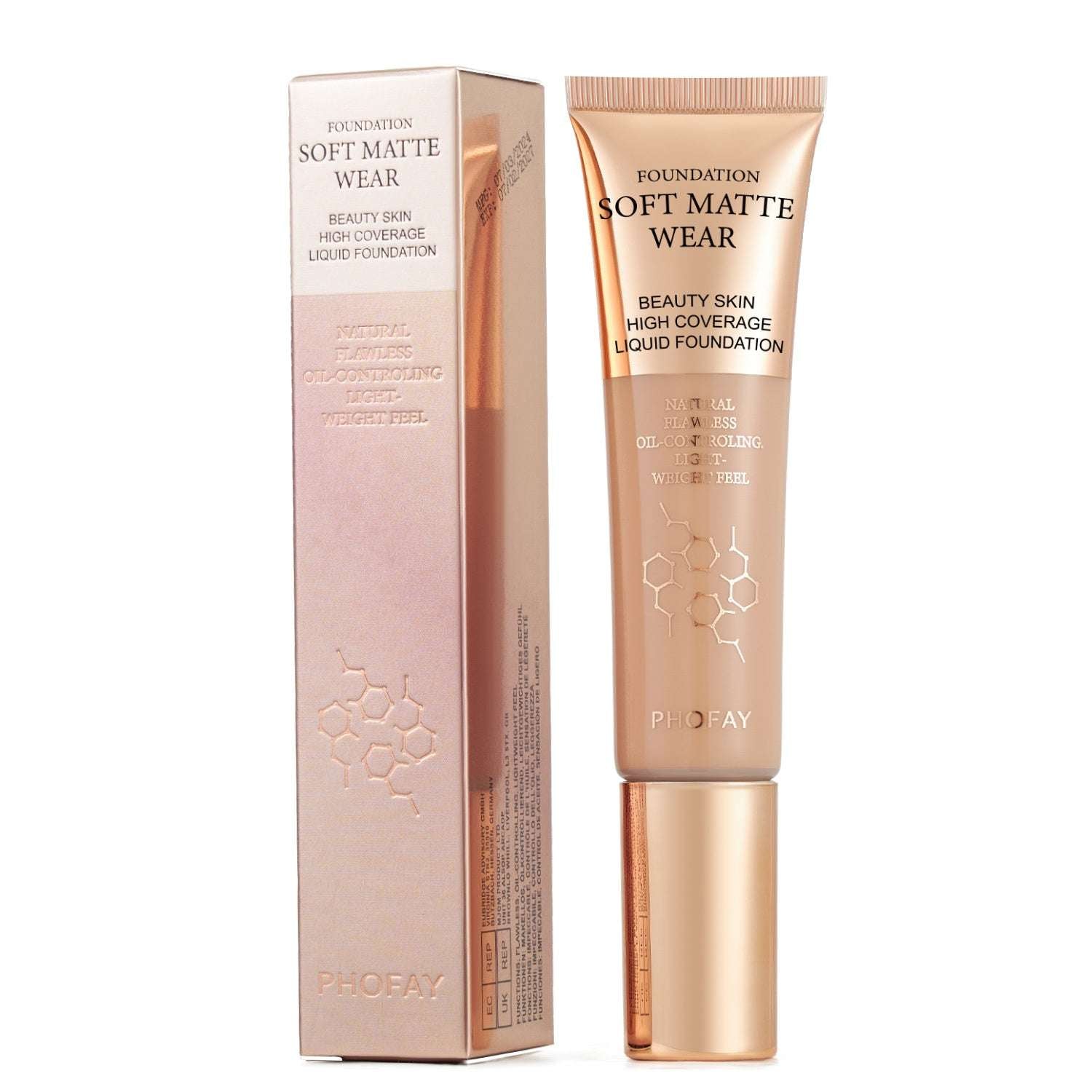 PHOFAY Full Coverage Foundation - Novair-product name