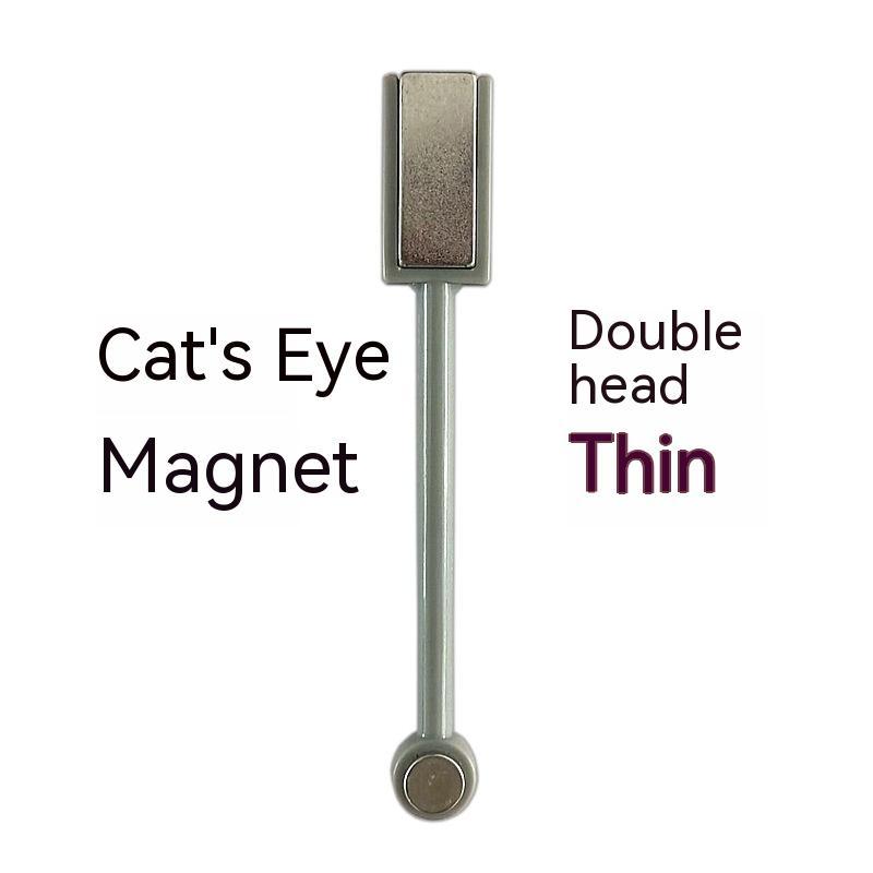 Manicure Implement Magnet Double-headed Thin Cat Eye Series Nail Polish Gel 3D Pattern Magic Stone Piece - Novair-product name
