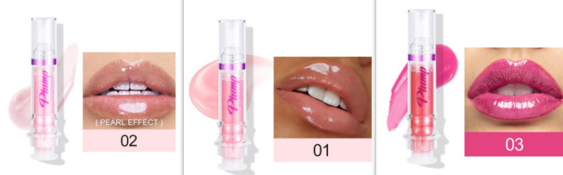 New Tube Lip Rich Lip Color Slightly Spicy Lip Honey Lip Glass Mirror Face Lip Mirror Liquid Lipstick - Novair-product name