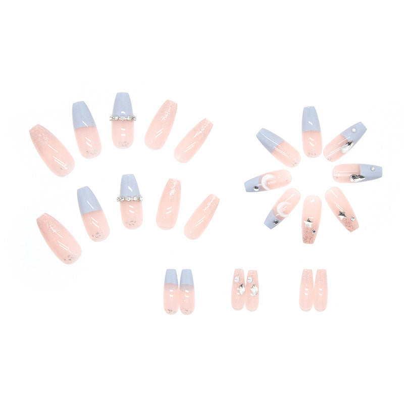 Fake Nails Stars And Moon - Novair-product name