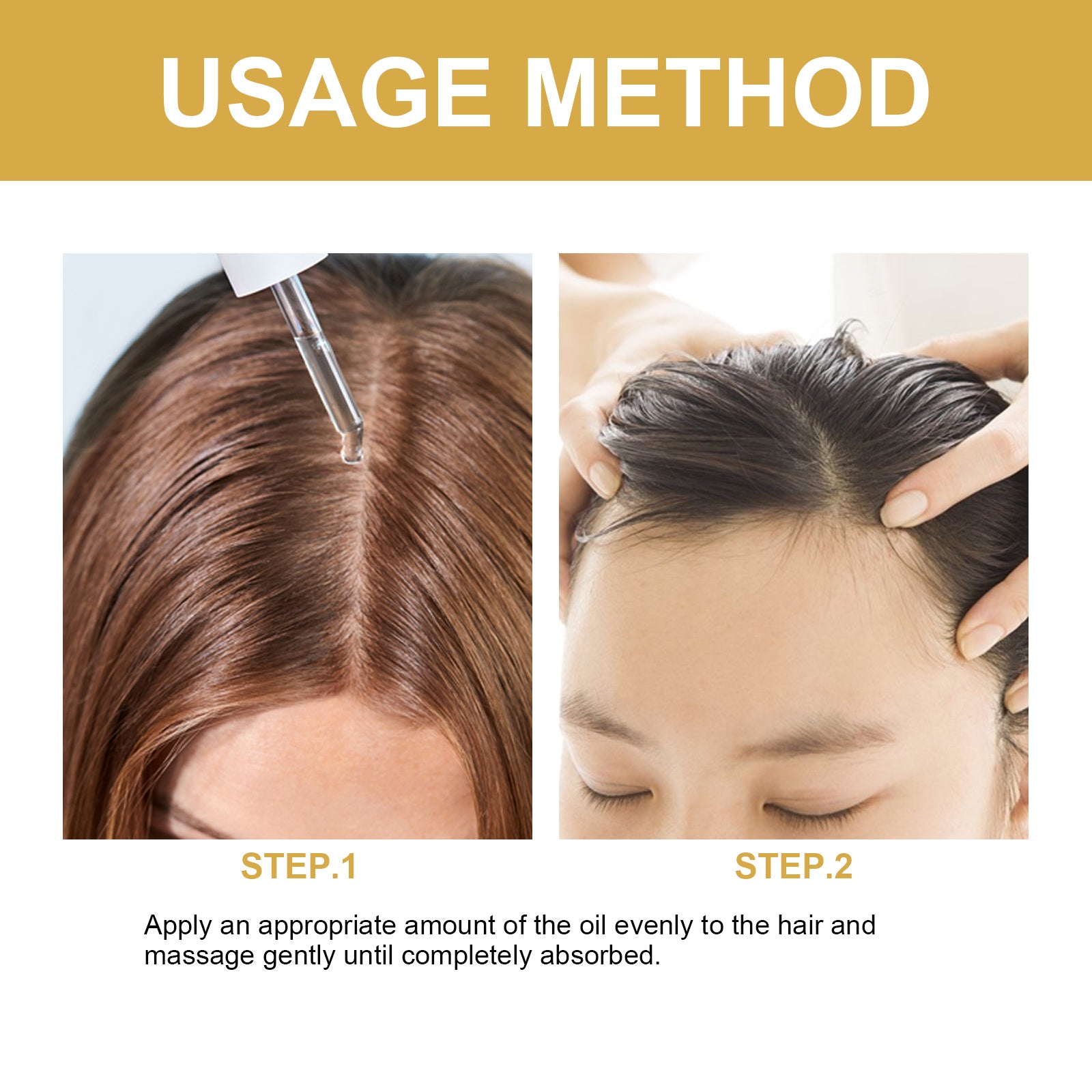 EELHOE Rosemary Hair Treatment Oil Scalp Cleansing Conditioning Volumizing Smoothing Repair Dry Frizzy Hair Conditioning Hair Treatment Oil - Novair-product name