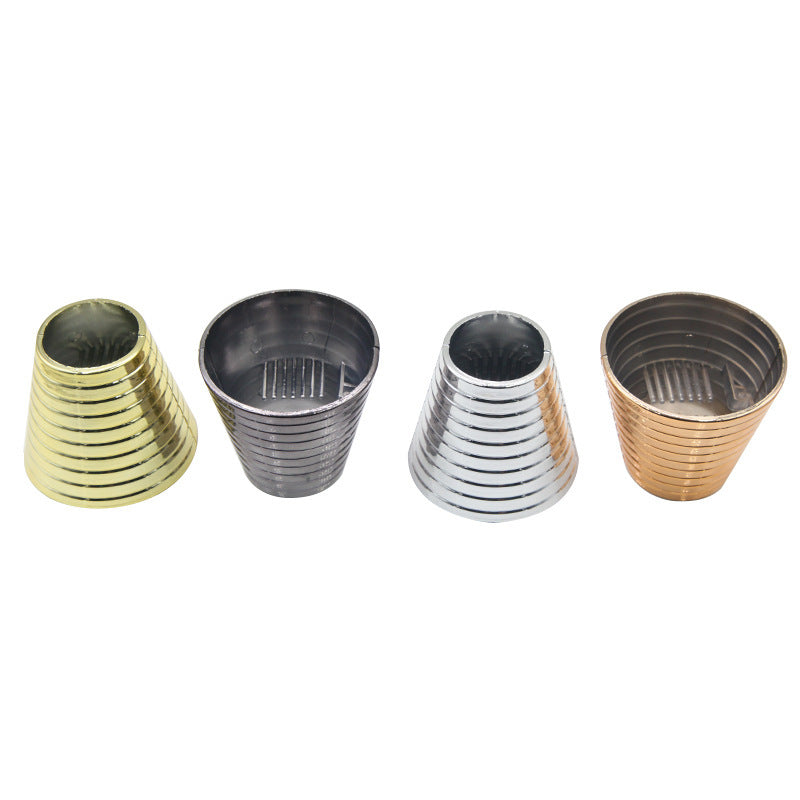 All-match Fashion Toothy Imitation Metal Hair Tie