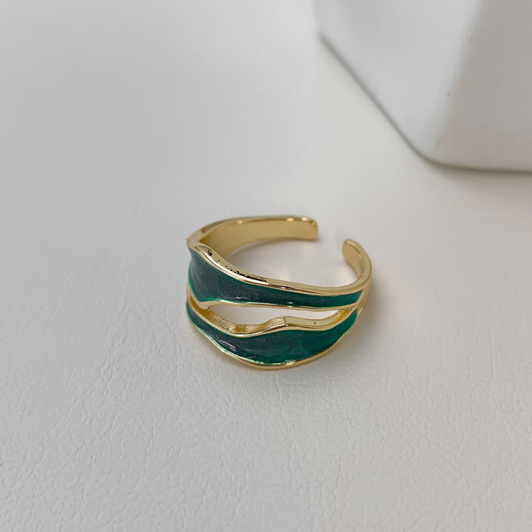 European And American Simple Titanium Steel Ring - Novair-product name