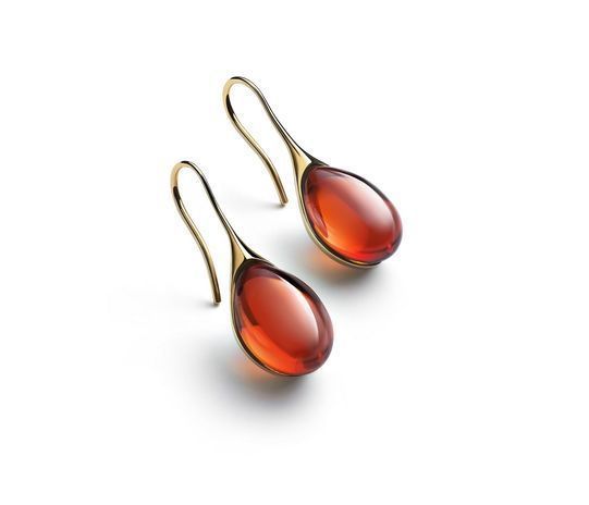 Nine-color Inlaid Cat's Eye Earrings - Novair-product name