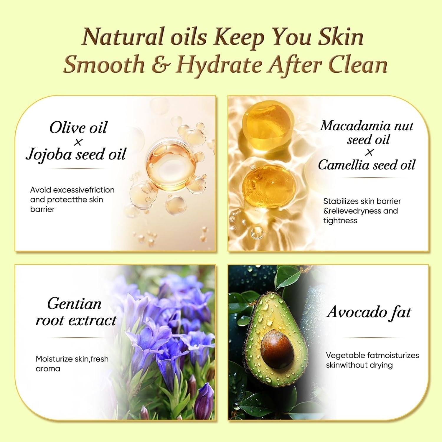 Golden Brick Cleansing Balm - Gentle Makeup Remover For Face Eyes Lips Deep Cleanse Nourishes Sensitive Skin - Novair-product name
