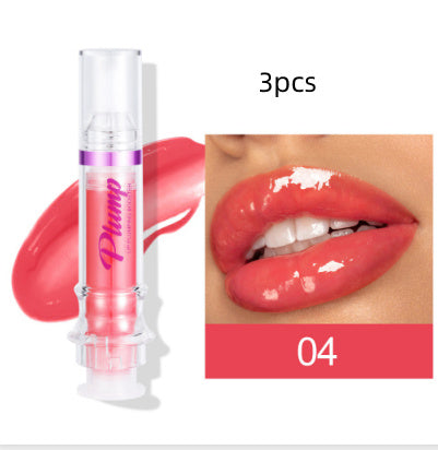 New Tube Lip Rich Lip Color Slightly Spicy Lip Honey Lip Glass Mirror Face Lip Mirror Liquid Lipstick - Novair-product name