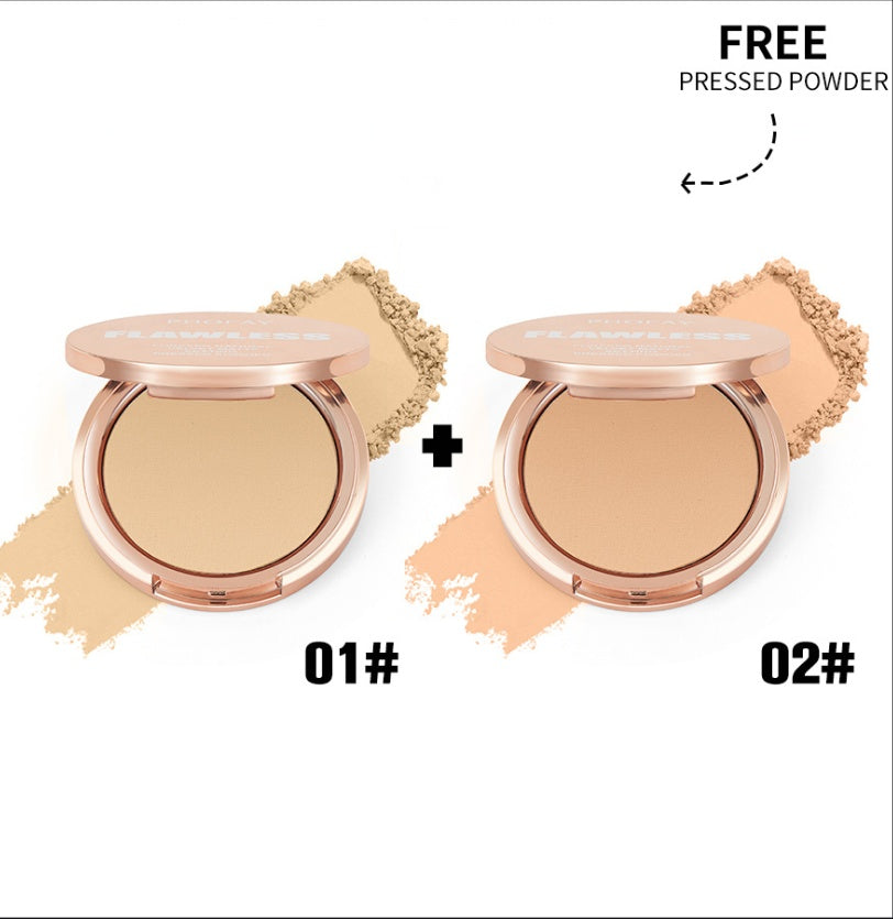 PHOFAY Matte Setting Pressed Powder - Novair-product name