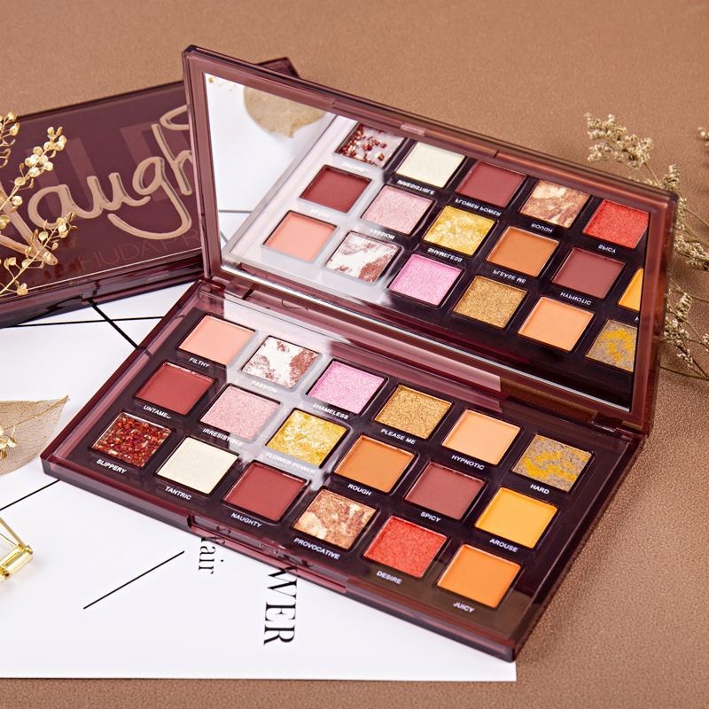 Makeup Palette 18 Color Eye Shadow Matte Bead Lazy Eye Shadow Palette - Novair-product name
