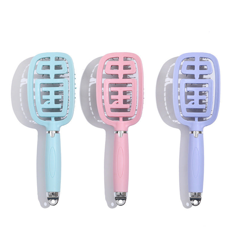 Home Fashion Simple Plastic Fluffy Hair Styling Comb