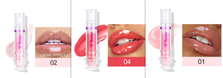 New Tube Lip Rich Lip Color Slightly Spicy Lip Honey Lip Glass Mirror Face Lip Mirror Liquid Lipstick - Novair-product name